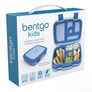 Bentgo Kids' Prints Leak-proof, 5 Compartment Bento-Style Lunch Box